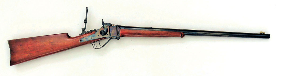Bob DeLisle’s rifle was the only carbine on the line, a .50/70 and he used paper patched bullets.